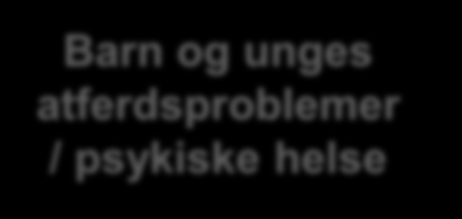 Teoretisk modell for risikofaktorer for atferdsproblemer hos ungdom med kronisk somatisk syke foreldre (Sieh et al, 2013) Sykdomsrelaterte faktorer: Langvarighet Uforutsigbarhet Helserelatert