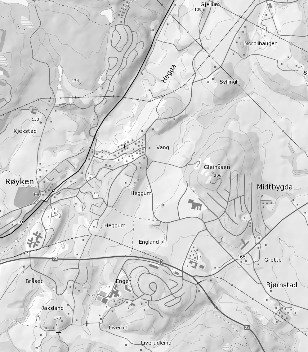 0 100 200 300m Målestokk 1 : 15000 ved A4 utskrift Utskriftsdato: 17.12.