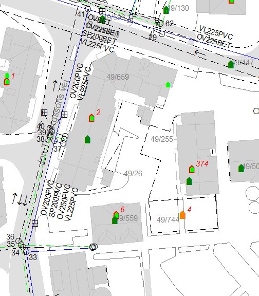 12 Støyforhold Deler av nordlig område av delfelt S2 ligger innenfor grønn, oransje og