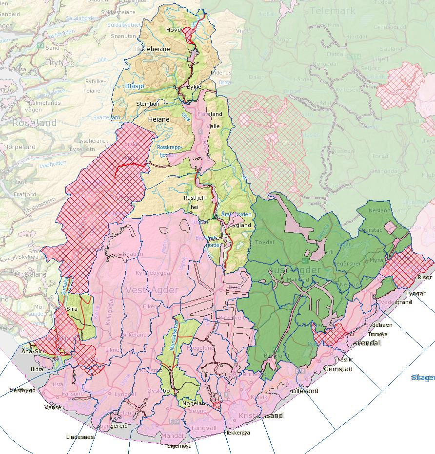 under utarbeidelse en nasjonal forvaltningsløsning for laserdata. Inntil videre forvaltes laserdata i fylkesvise baser av Kartverket.