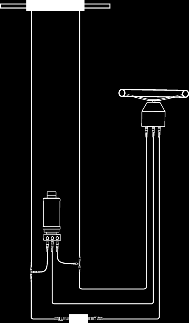 Hydraulikklayout Hvis styresystemet på båten ikke er i samsvar med noen av hydraulikklayoutene i denne veiledningen og du er usikker på hvordan du installerer pumpen, kontakter du Garmins