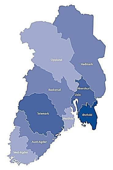 1050 ansatte fordelt på hovedkontor i Drammen og avdelingskontorer i Oslo, Grimstad, Fredrikstad, Porsgrunn, Innlandet og ulike helseforetak Vi leverer samordnede løsninger innen IKT, HR,