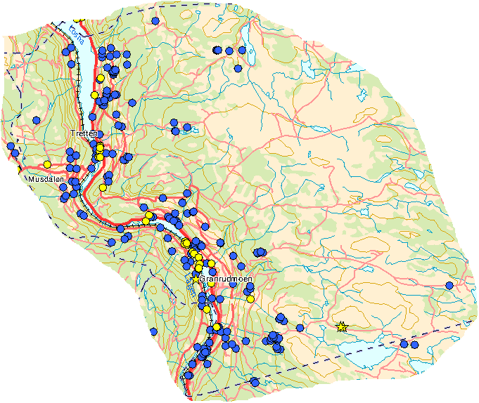 For større varmeuttak kan et alternativ være å pumpe opp grunn-vann fra fjell eller løsmasser, og la vannet passere en varmeveksler, for så å lede vannet tilbake til grunnen, eller til vassdrag. 3.