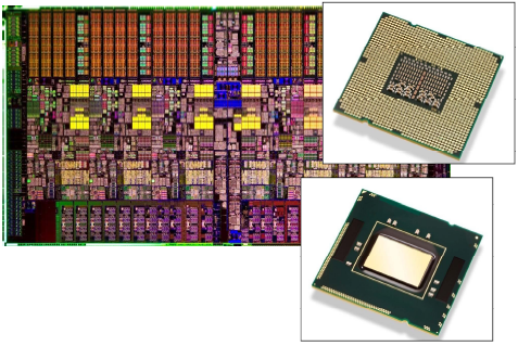Intell 4004, mikro-chip 1971 2300 transistorer 108kHz klokke max 648 byte minne 4 bit bus Pentium 4 >42 000 000 transistorer >3GHz klokke Intel