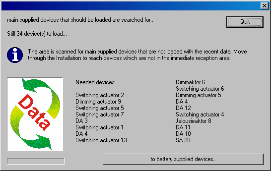 16 1.3.5 Moeller RF-System - Help Overfør Overfør Ved å bruke denne kommandoen vil aktuelle endringer i prosjektet overføres til deltagerne.