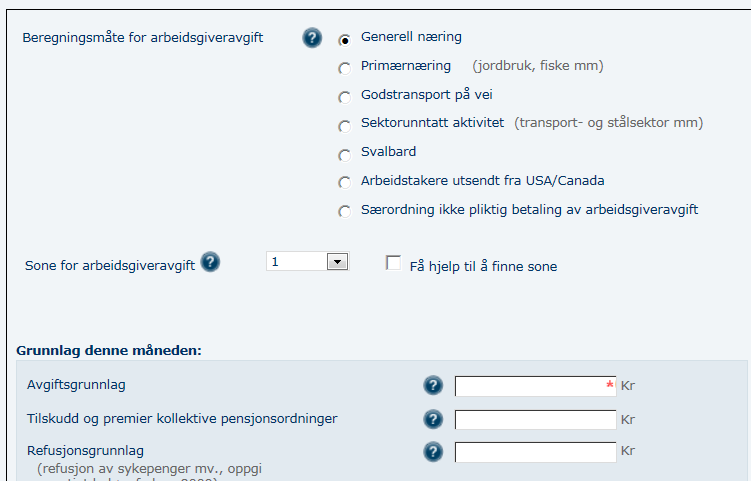 Velg den som skal korrigeres. 7.2 Fylle ut ny, korrigert melding (erstatningsmelding) Det vil ikke være mulig å endre måneden.