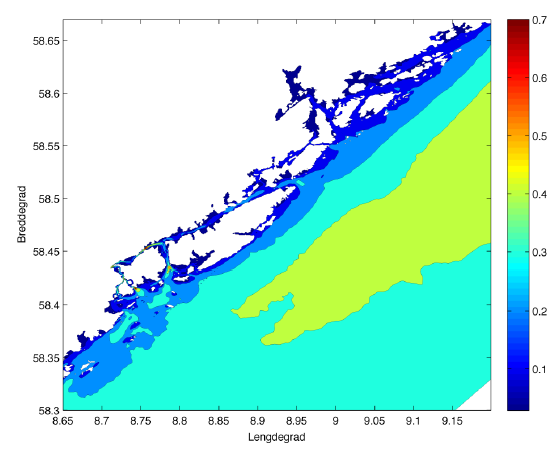 Vekstsesongen er lang med 200 210 døgn. Kun i 50 74 døgn er mer enn halvparten av bakken dekket med snø.