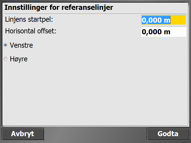 Velg godta eller avbryt avhengig av om du er fornøyd med utstikkingen eller vil forsøke å gjøre det bedre.