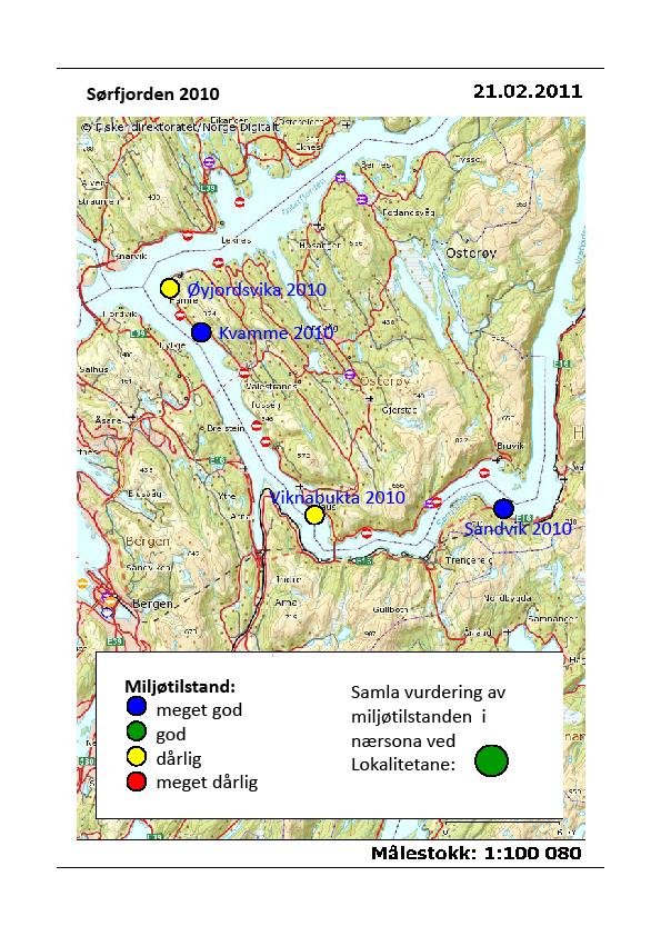 Miljøstatus i Lerøy Vest AS