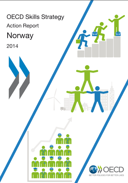 OECD Skills Strategy Action Report Riktig diagnose fra OECD I tråd med NHOs Kompetansebarometer; Stort behov innenfor naturvitenskap, teknologi og ingeniørfag Stort gap mellom ungdommens