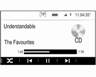 CD-spiller 103 Bruk Skitt og væske som søles på CDplater, kan ødelegge lydspillerens linse inne i enheten og forårsake feil. Beskytt CD-er mot varme og direkte sollys.