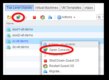 Hosts And Cluster og videre ned til Resource Pool Vit. Vi kommer tilbake til hva Resource Pool er senere. Som nevnt i innledningen er dette en walk through for å få opp vårt eget testmiljø.