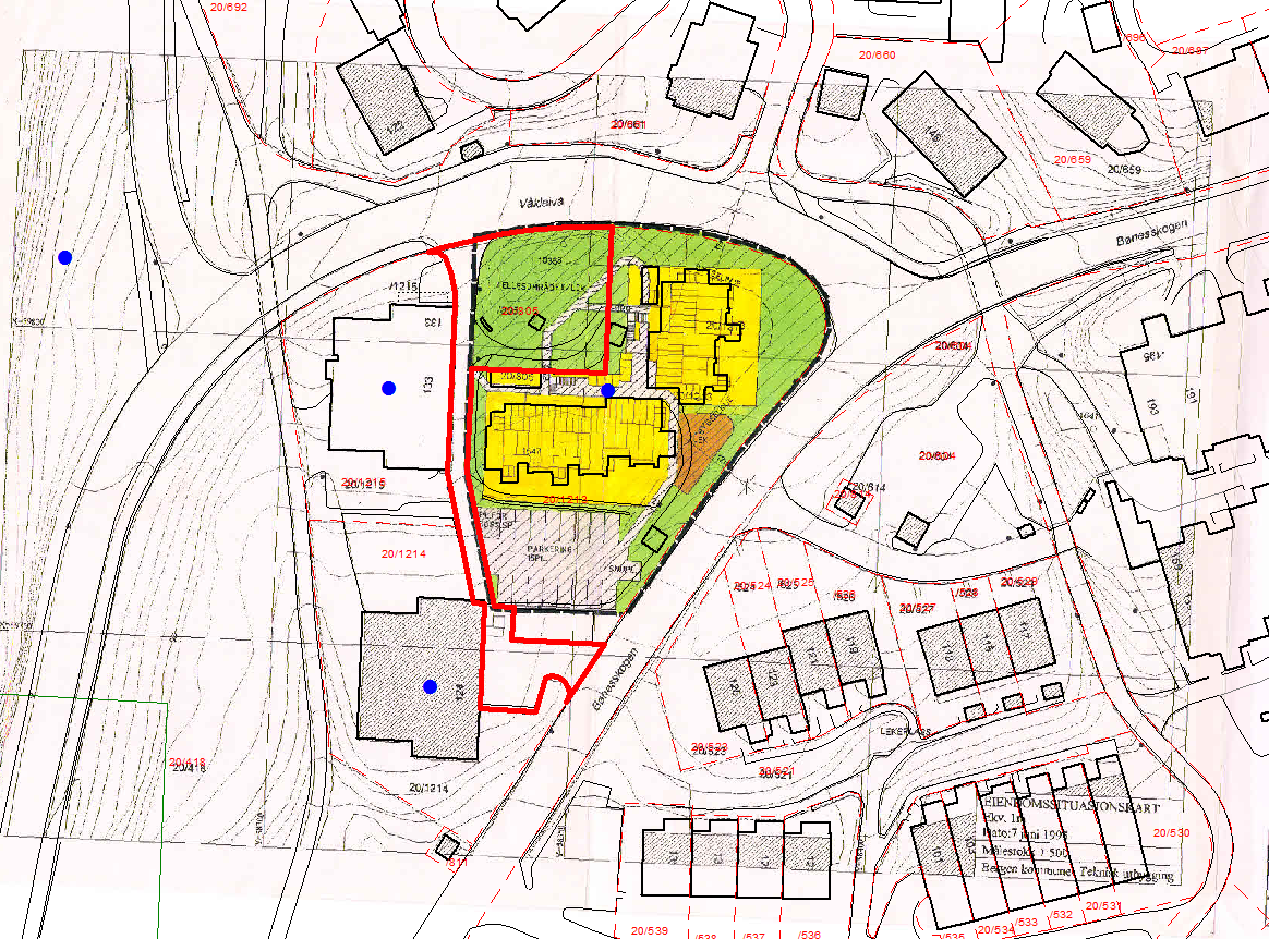 Bergen kommune. Byutvikling, klima og miljø Saksnr. 201519391/3 1.2 Formål, omfang, plangrep m.m. Forslagsstiller ønsker her å regulere til blokkbebyggelse med tilhørende infrastruktur.