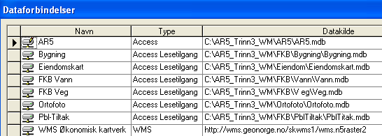 Nb! Kommer det feilmeldingen Lagring feilet, må importen avbrytes. Trykk Nei og avslutt. Ta kontakt med Skog og landskap før videre arbeid med AR5 fortsetter.