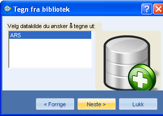 mdb) som overføres til det aktuelle GeoProsjektet. Tegnforklaringa henter AR5-symboler fra en egen font-fil. Denne installeres som en ordinær font (skrift-type) før overføring fra biblioteket.