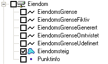 3.9.2. TEGN OPP EIENDOMSKART OG ANDRE KARTDATA Velg meny Tegnforklaring Legg til tegnforklaringslinjer. Eksempel: Opptegning av eiendomskart. Tegn ikke opp flere objekttyper enn nødvendig. 3.9.3. TEGN OPP ORTOFOTO Velg meny NOIS Kommandoer - Sett inn Sett inn raster.