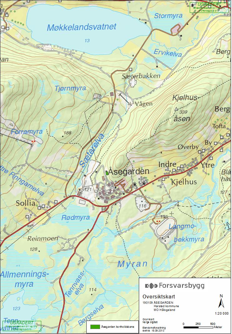 Hensikten med kartleggingen er å synliggjøre støykonsekvensen på omgivelsene fra aktiviteten som foregår på skytebanen.