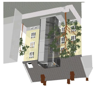 Utviklingsprosjekt v/ Arkitektkontoret Kvadrat AS Energieffektivitet Tabellen over viser en sammenstilling av de forskjellige utredede nivåene av energieffektivitet ved en oppgradering.