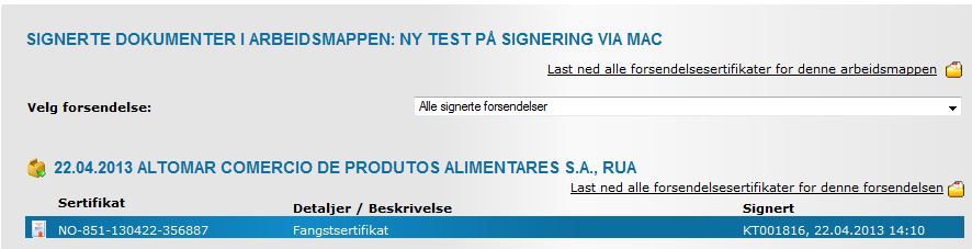 personlige). Hvis du ikke har laget et signeringspassord, må du først gå til linken;. Denne linken vil være rød, hvis du ikke har opprettet signeringspassord og eller at passordet er gått ut på dato.