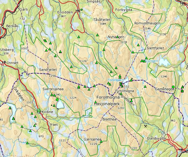 Rødlistede karplantearter i kalkrik fjellhei ST og HE (fra Norsk rødliste for arter 2010 og NiN) http://artskart.artsdatabanken.no/fanekart.aspx?