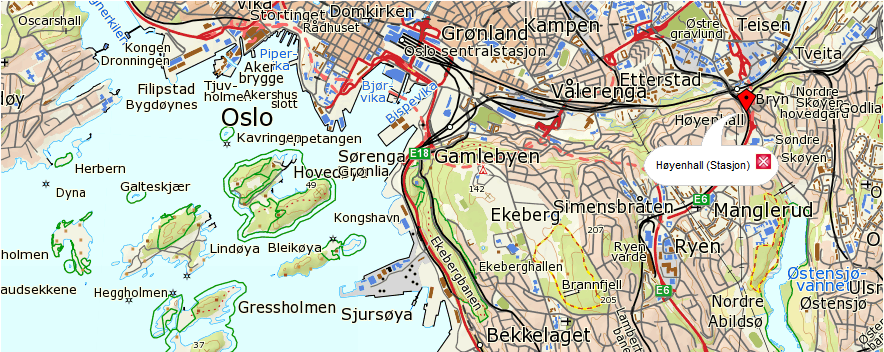 Statens havarikommisjon for transport Side 5 Figur 1: Høyenhall