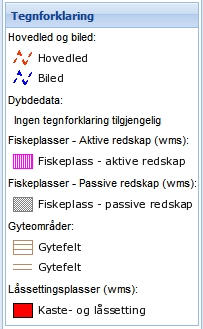 I planområdet foregår det fiske med passive redskaper (teine og garn), og området er mye brukt til hummerfiske. Figur 4-10 Oversikt over fiskeplasser i regionen (kilde: kart.kystinfo.no) 4.