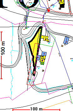 104 Tilleggsareal til boliger i Blåsbortvegen etter omlegging av veg Gnr/bnr: 95/44, 95/47 Størrelse: 1 daa, andel dyrka mark 0,8 daa, andel dyrkbar mark 0 daa Planstatus: LNF Beskrivelse: Innspillet