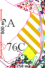 2A Bolig/næring Milsteinsberget Grua nord Gnr/bnr: 67/1 Størrelse: ca 62 daa skog Planstatus: LNF Beskrivelse: Innspillet gjelder bolig og næring.