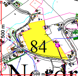 84 Bolig Svingen i Nordre Oppdalen Gnr/bnr: 51/4 Størrelse: 39 daa i utgangspunktet, ved en reduksjon er det ca 3 daa som kan være aktuelt Planstatus: Framtidig bolig Beskrivelse: Innspillet gjelder