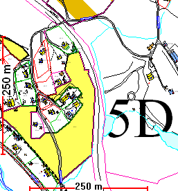 5D Boliger Rundelen Gnr/bnr: 69/8 Størrelse: ca 20 daa, skog Planstatus: LNF Beskrivelse: Innspillet gjelder boliger i området på begge sider av Fjellhammervegen.