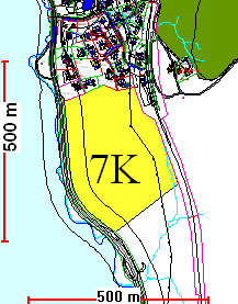 7K Boliger sør for dagens Harestua stasjon Gnr/bnr: 116/3 Størrelse: ca 88 daa, skog Planstatus: LNF Beskrivelse: Innspillet gjelder etablering av boliger øst for fv 16 sør for bebyggelse og