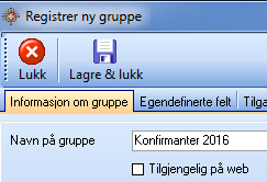 Konfirmantmodul integrert i LabOra Portal Denne modulen gjør det mulig at konfirmantene SELV kan registrere informasjon om seg selv og sine foresatte ved påmelding til konfirmasjon.