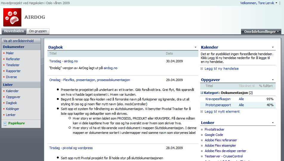 Prosessrapport Figur 18. Prosjektperiodens andre halvdel 5.2.