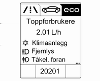 114 Instrumenter og betjeningselementer Tilbakestill triptelleren ved å trykke på SET/CLR-knappen på blinklyshendelen i noen sekunder eller ved å trykke på tilbakestillingsknappen mellom