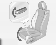 Seter og sikkerhetsutstyr 39 Elektrisk setejustering 9 Advarsel Utvis forsiktighet når du betjener de elektriske setene. Det er fare for personskader, særlig når det gjelder barn.
