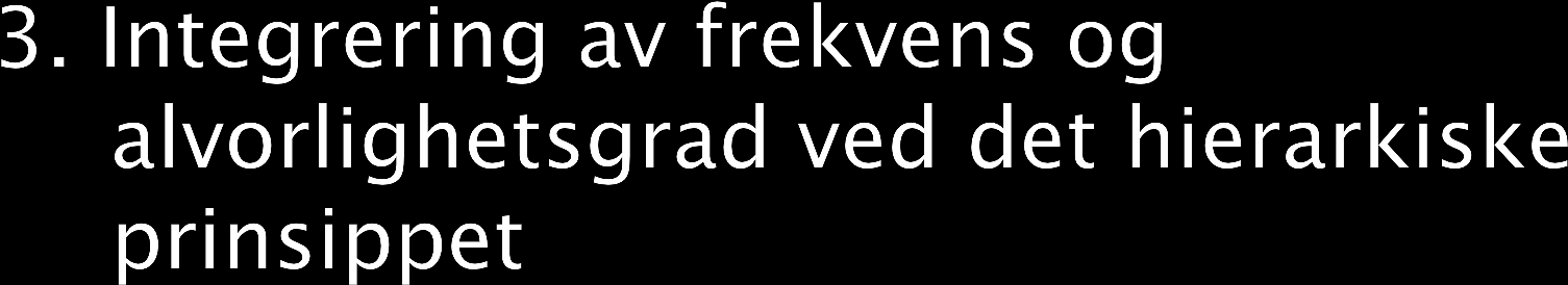 De fleste BPRS-skalaene skåres ut i fra hyppighet og/eller alvorlighetsgrad av symptomet. I blant er det tilfelle at hyppighet og alvorlighetsgrad ikke stemmer overens.