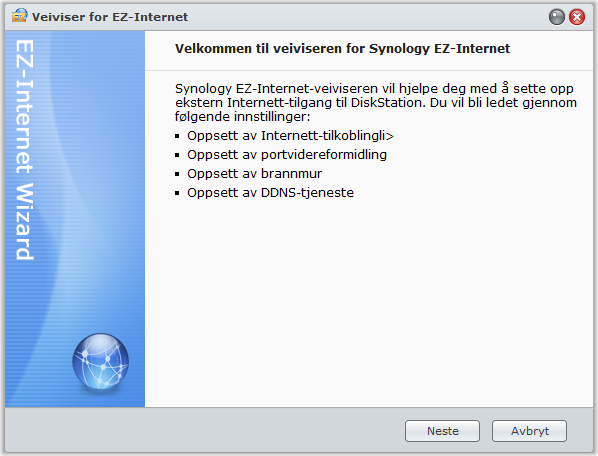 Kapittel Få tilgang til DiskStation fra Internett Kapittel 5: 5 Du kan koble deg til Synology DiskStation over Internett, noe som gjør tjenestene tilgjengelige fra hvor som helst og når som helst.