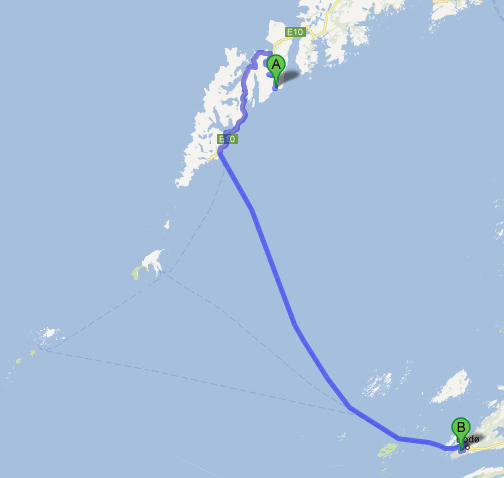 Topptur til Reinebringen Båt til Bodø Fly hjem Søndag blir stort sett brukt til transport, men vi har en liten godbit til de som har ekstra saft i beina; Reinebringen Ligger majestetisk over Reine,