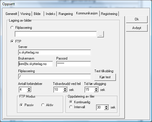 UM 97990001_05d BRUKERVEILEDNING - WinGPS MpX-97 Adresse til publikumsvisning på nett: http://www.dfs.