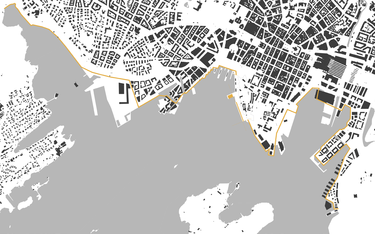 1. Vannkanten - møtet med vannet 2. Land - den faste fysikk 3.