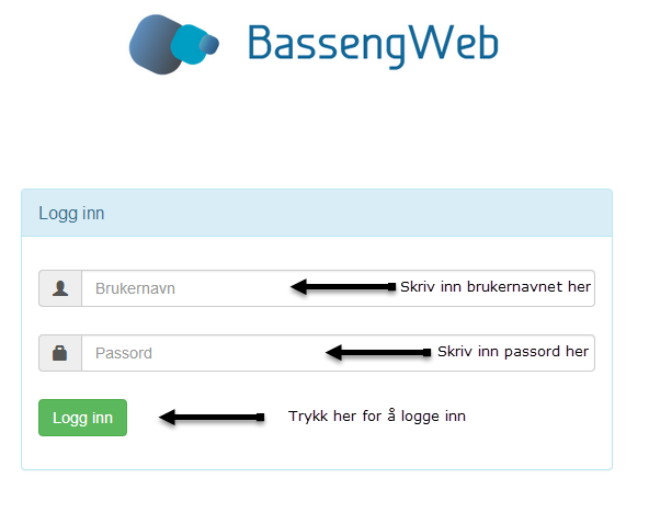 BassengWeb Hovedprosjekt ved HIOA 2014 Brukerveiledning 2.