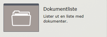 Lenkeliste Med denne blokken kan du legge inn lenker som du legger brakgrunnsfarge på. For å legge til dokument «Klikk knappen for å redigere». Det vil åpne seg et nytt vindu.