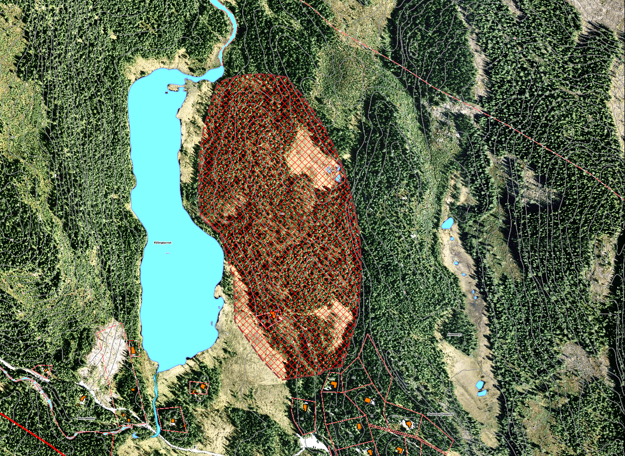 18. Ole Gamkinn TILTAKETS INNHOLD OG HOVEDFORMÅL Fakta Eiendom 293/1 Gjeldende planformål Landbruks-, natur- og friluftsområde Foreslåtte formål Fritidsbebyggelse Størrelse Ca 70 daa, ca 12 tomter