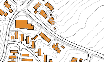 27 4.16 Granåsveien, fra Angelltrøveien til Sildråpeveien Total bredde (m) Bredde mellom Trafikk (ÅDT) Fartsgrens e km/t Formål trasèen 14 6 2000 40 Boliger på nordsiden Næring og barnehage på