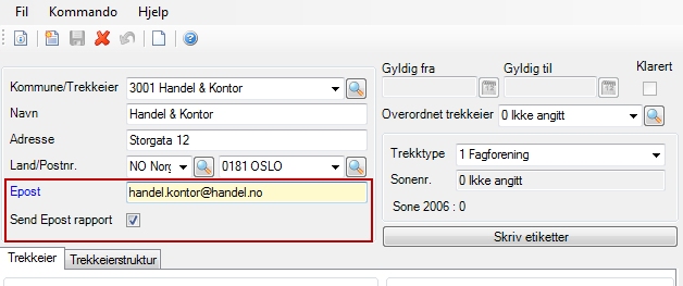 Overføring fra PHR til WTT (Web Top Trainer) Korrigert etter tabellutvidelse av KURS og KURSTILFALLE i PHR. Eksport til Notus Det er nå mulig å eksportere data til Notus. 2.15 