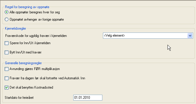 Passord må byttes når det har gått følgende antall dager fra siste bytte; Angi maks antall dager som kan gå mellom hver gang en bruker må bytte passord.