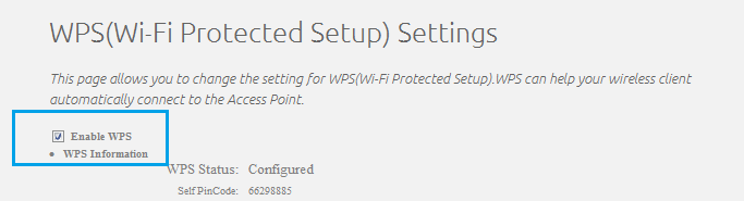 5. Klikk Advanced Settings i enten menyen til venstre eller i oversikten i midten. a. Velg det trådløse nettverket du ønsker å aktivere WPS funksjonen for, enten 2.4GHz Wireless eller 5GHz Wireless.