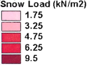 Snøfangere er dimensjonerte for å tåle en belastning på 5 kn/m med en konsollavstand på maks. 1200 mm.