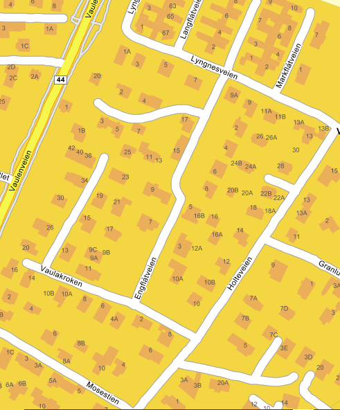 Eksempel Kommune 1103 Stavanger Eier: Melder om at det er feil i kartene