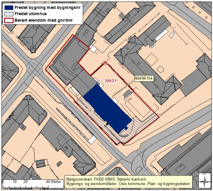 Forskrift om fredning av statens kulturhistoriske eiendommer CORT ADELERS GATE 30, OSLO Kommune: 301/Oslo kommune Gnr/bnr: 209/21 AskeladdenID: 117575 Referanse til landsverneplan: Kompleks 95001